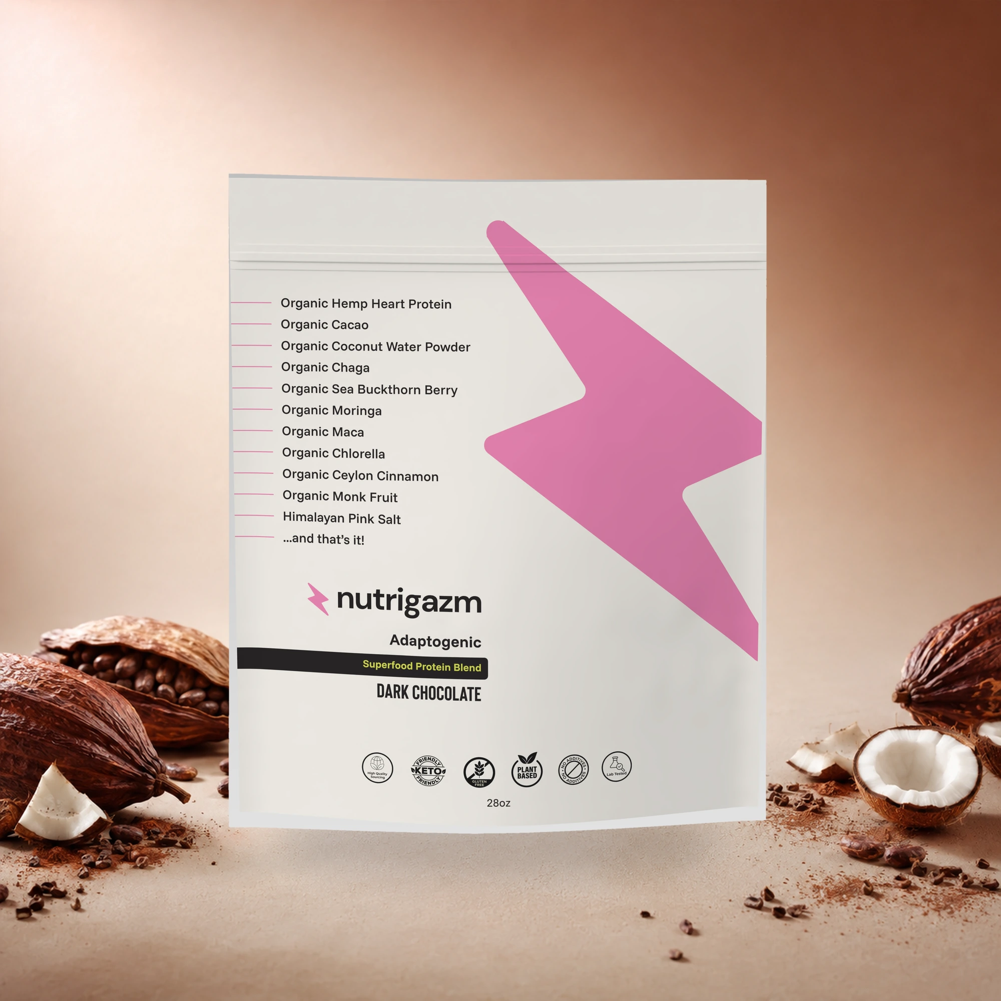 Nutrigazm Dark Chocolate Superfood Protein